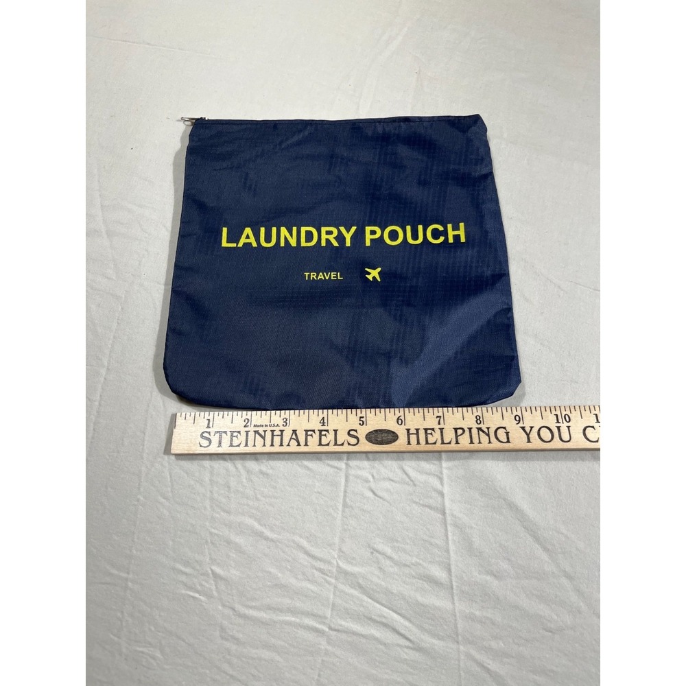 5 Clear Vinyl Travel Packing Bags Set Zippered Storage Pouches Various Sizes - Picture 3 of 11